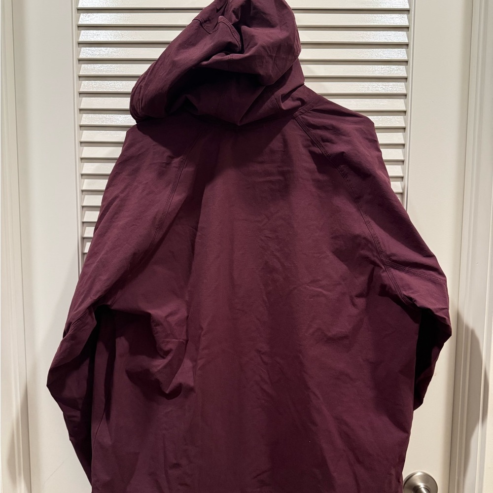 Nike Tech Woven Full Zip Up Windbreaker Jacket Men's Size M Maroon HM7151-652 - Picture 2 of 3
